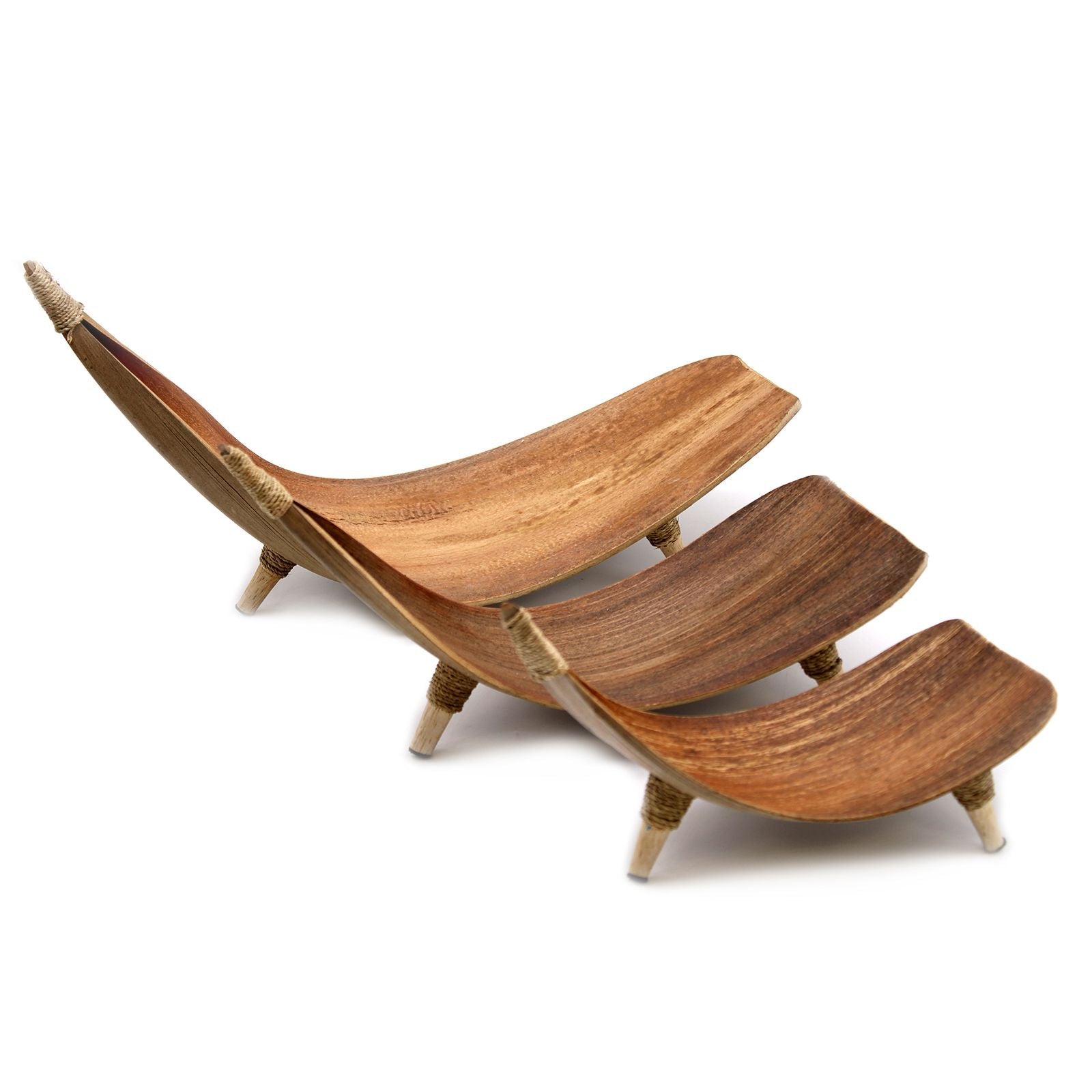 Coconut Leaf Fruit Bowl Set - Natural - Luna Panther