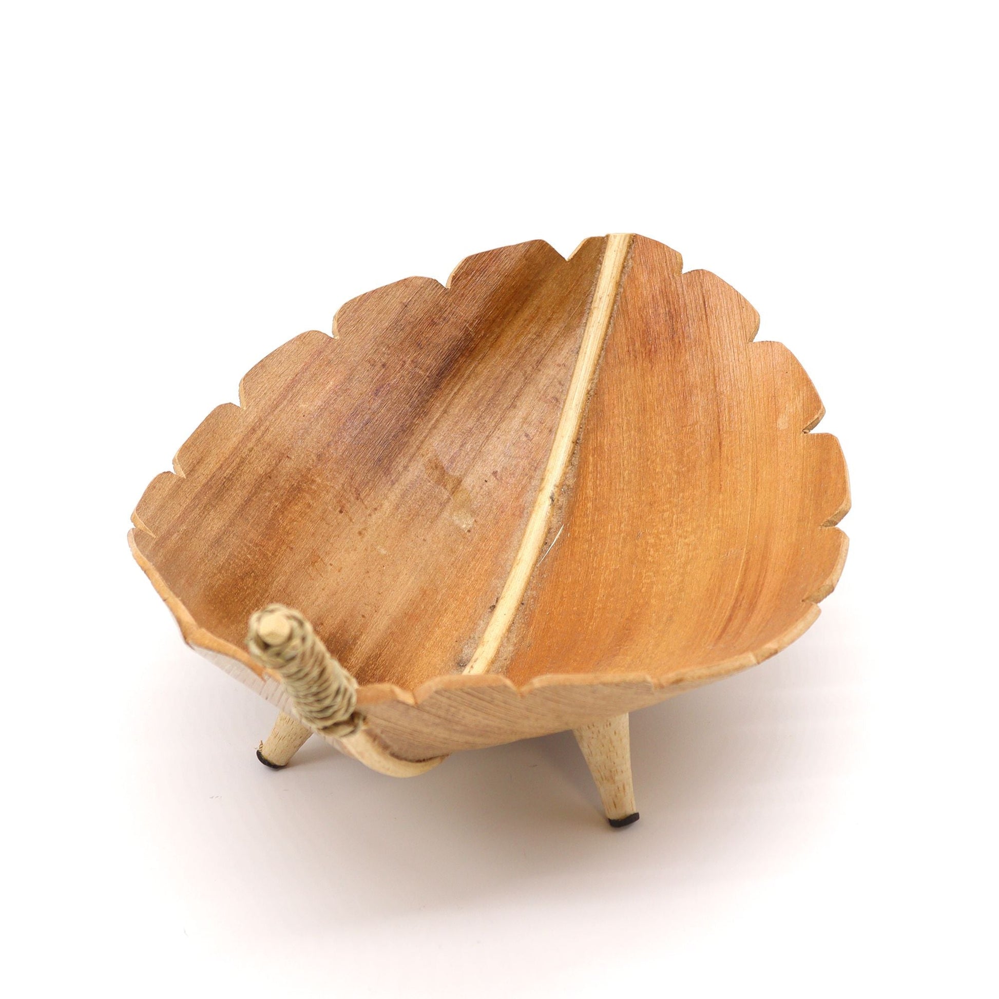 Coconut Leaf Large Fruit Bowl - Natural - Luna Panther