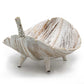 Coconut Leaf Large Fruit Bowl - Whitewash - Luna Panther