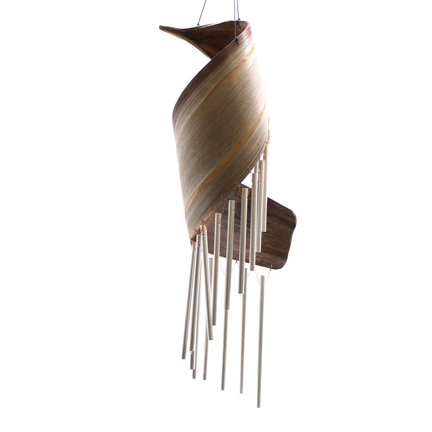 Coconut Leaf Wind Chimes - Natural - Luna Panther
