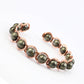 Copper & Pyrite Crystal Bracelet - Luna Panther
