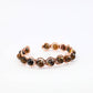 Copper & Tiger Eye Crystal Bracelet - Luna Panther