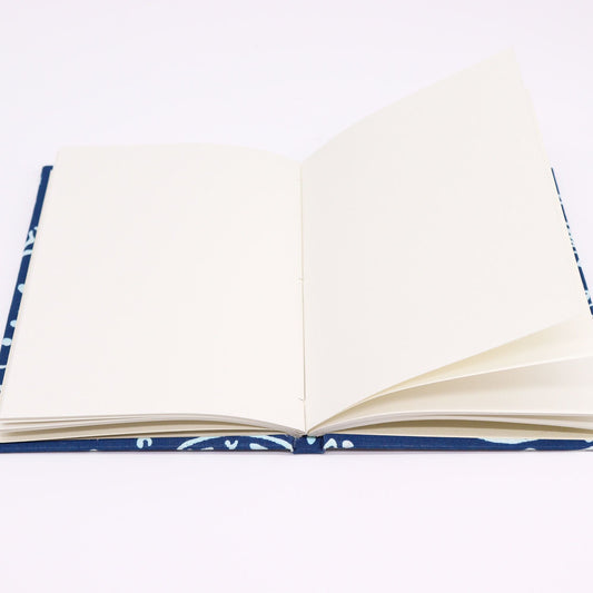 Cotton Bound Notebooks 20x15cm - 96 pages - Indigo Fish - Luna Panther alternate view