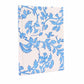 Cotton Bound Notebooks 20x15cm - 96 pages - Pale Blue Floral - Luna Panther