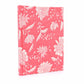 Cotton Bound Notebooks 20x15cm - 96 pages - Pink Floral - Luna Panther