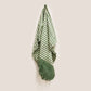 Cotton Pareo Throw - 100x180 cm - Picnic Green - Luna Panther