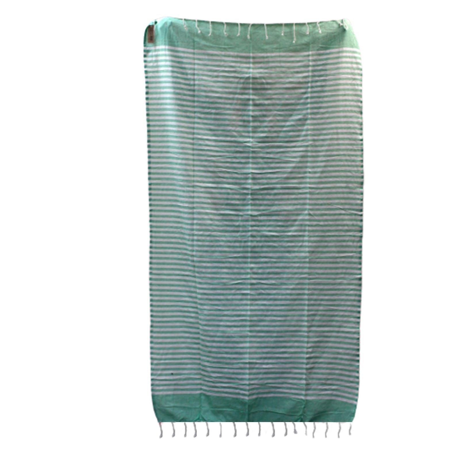 Cotton Pareo Throw - 100x180 cm - Picnic Green - Luna Panther