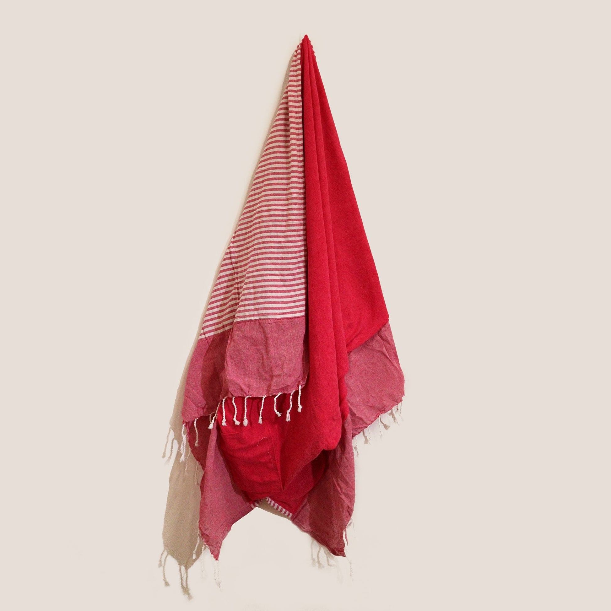 Cotton Pareo Towel - 100x180 cm - Hot Pink - Luna Panther