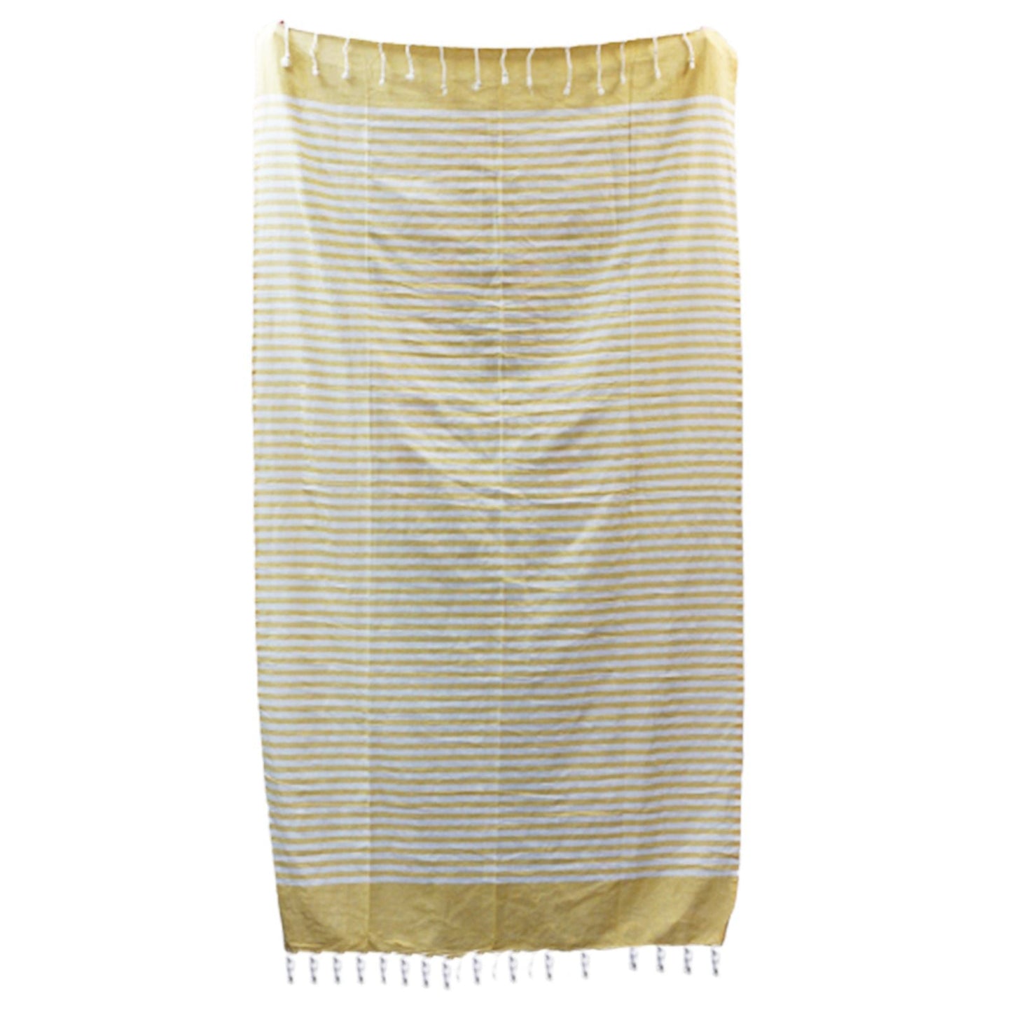 Cotton Pareo Towel - 100x180 cm - Sunny Yellow - Luna Panther