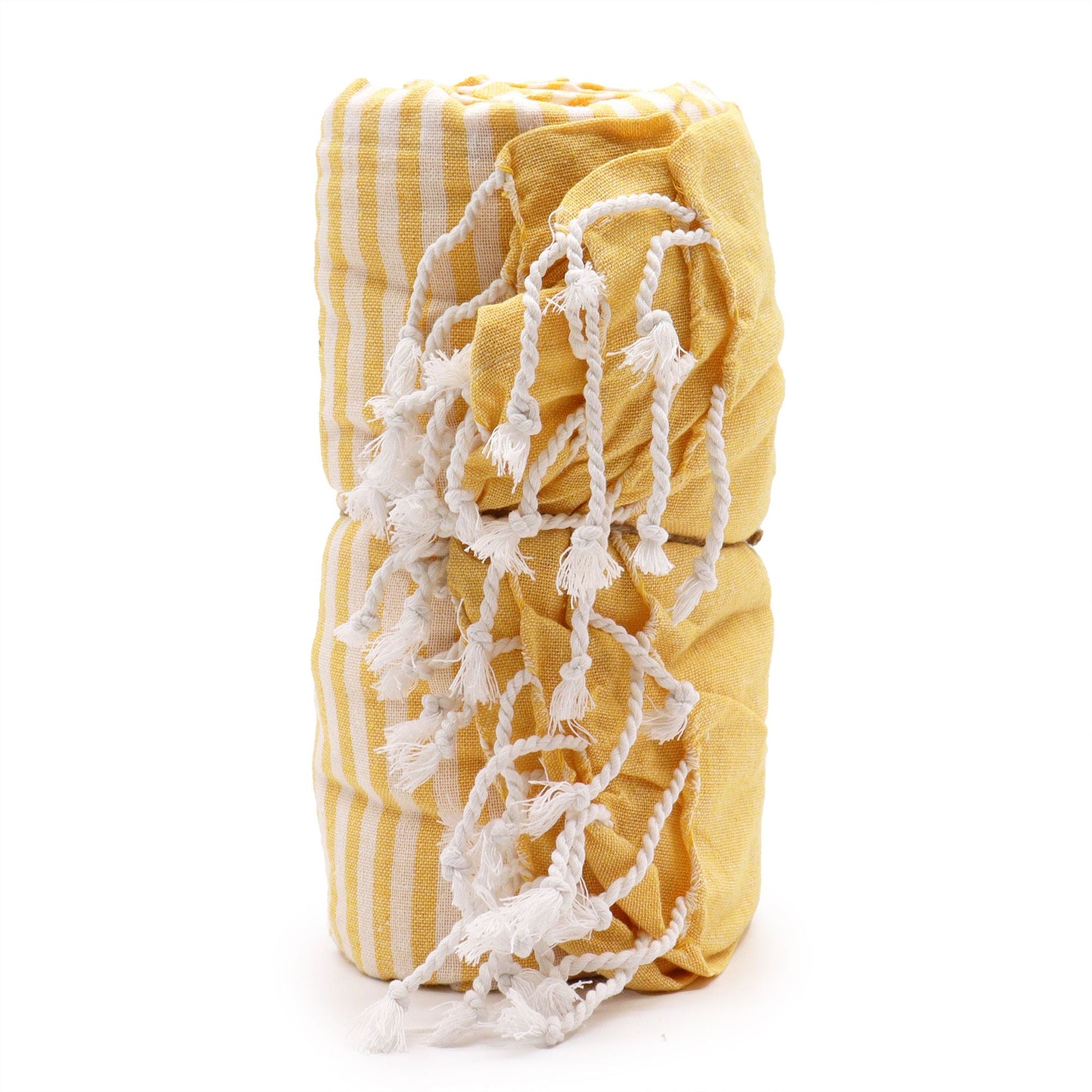 Cotton Pareo Towel - 100x180 cm - Sunny Yellow - Luna Panther