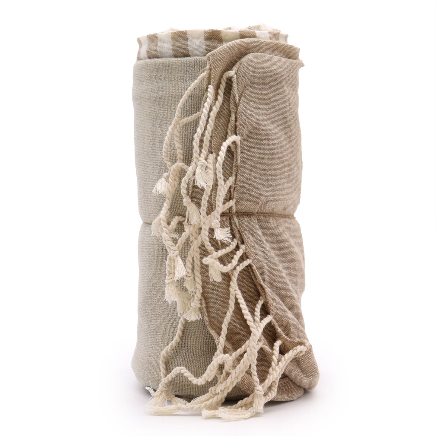 Cotton Pareo Towel - 100x180 cm - Warm Sand - Luna Panther