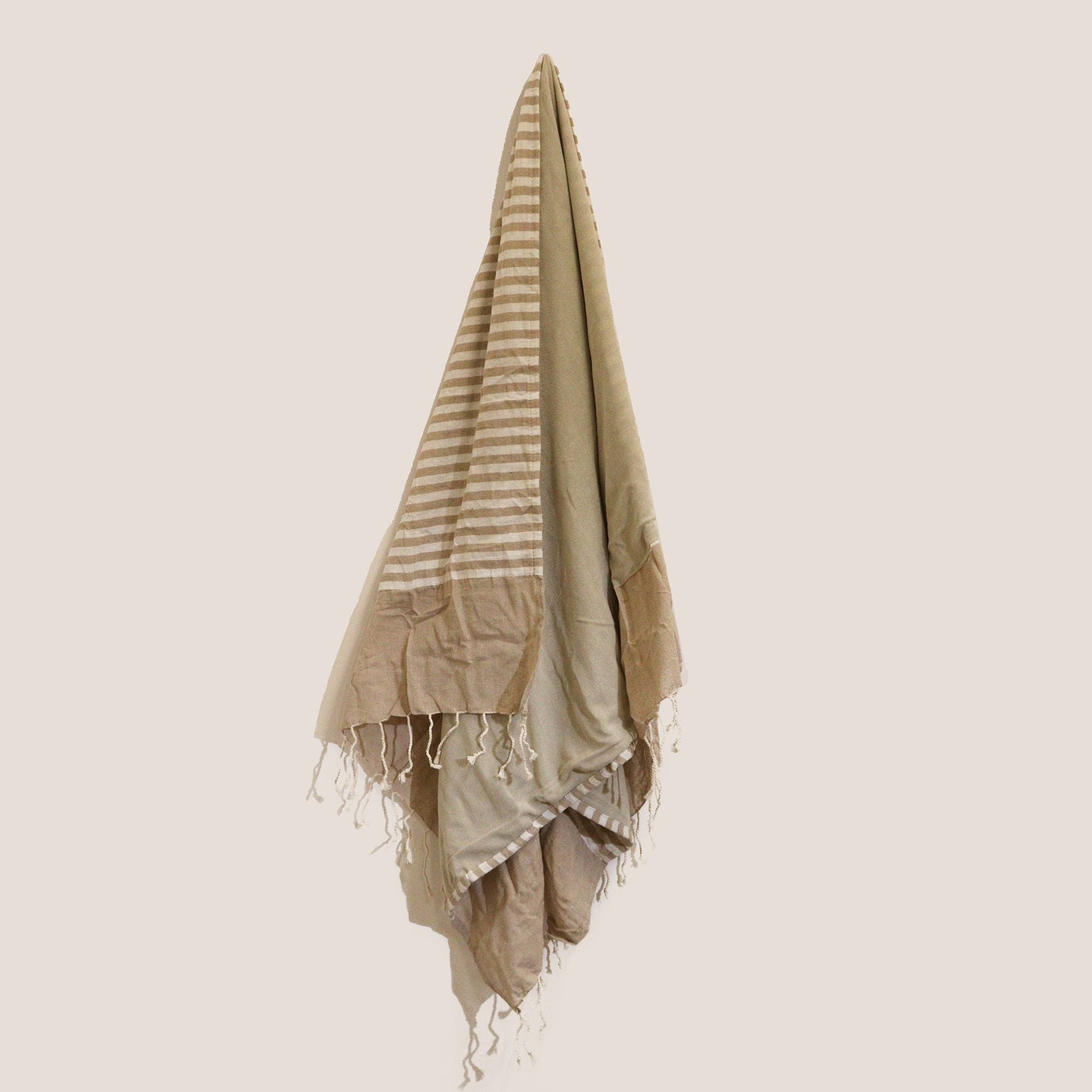 Cotton Pareo Towel - 100x180 cm - Warm Sand - Luna Panther