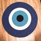 Cotton Rope Evil Eye Rug - Luna Panther