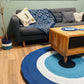 Cotton Rope Evil Eye Rug - Luna Panther