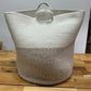 Cotton Rope Laundry / Storage Big Basket 45x40cm - Beige - Luna Panther