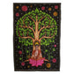 Cotton Wall Art (70x110cm) - Buddha Bodhi Tree - Luna Panther