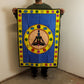 Cotton Wall Art (70x110cm) - Chakra Vibrant - Luna Panther