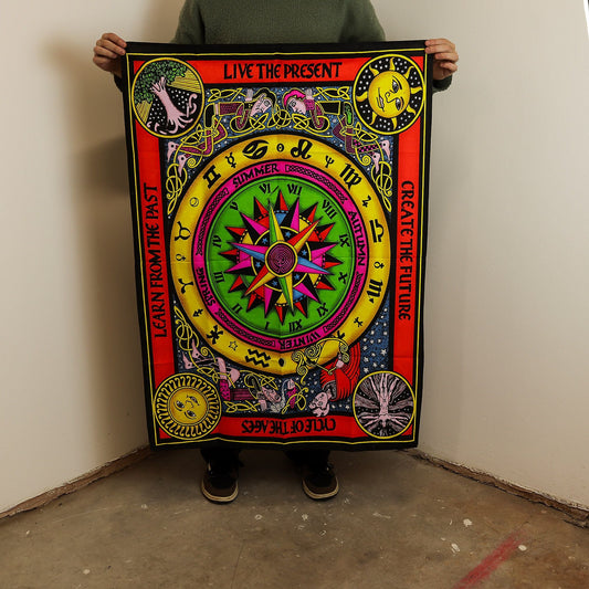 Cotton Wall Art (70x110cm) - Circle of Life - Luna Panther alternate view