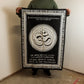 Cotton Wall Art (70x110cm) - Om - Welcome to the God - Luna Panther