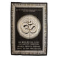 Cotton Wall Art (70x110cm) - Om - Welcome to the God - Luna Panther