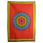 Cotton Wall Art (70x110cm) - Rainbow Flower of Life - Luna Panther