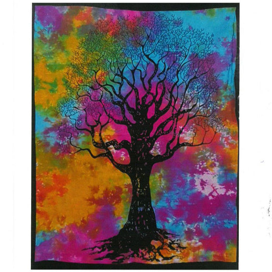 Cotton Wall Art - Tree of Strength - Luna Panther