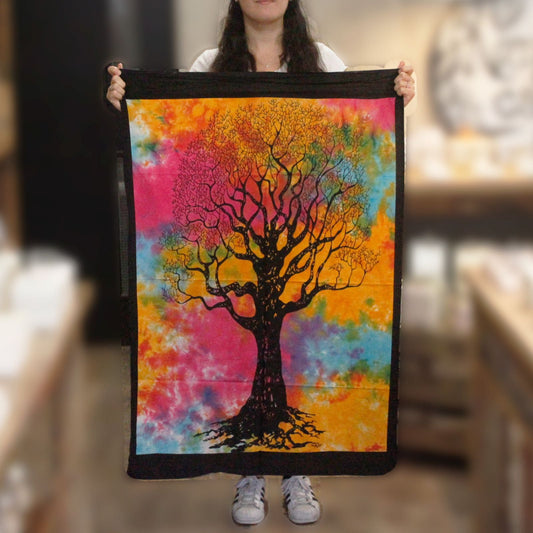 Cotton Wall Art - Tree of Strength - Luna Panther alternate view