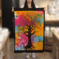 Cotton Wall Art - Tree of Strength - Luna Panther