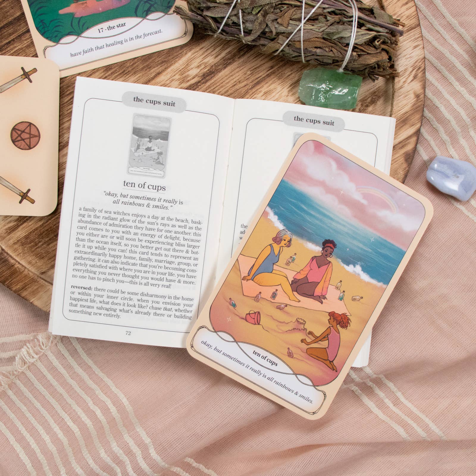 Cozy Witch Tarot Deck and Guidebook - Luna Panther