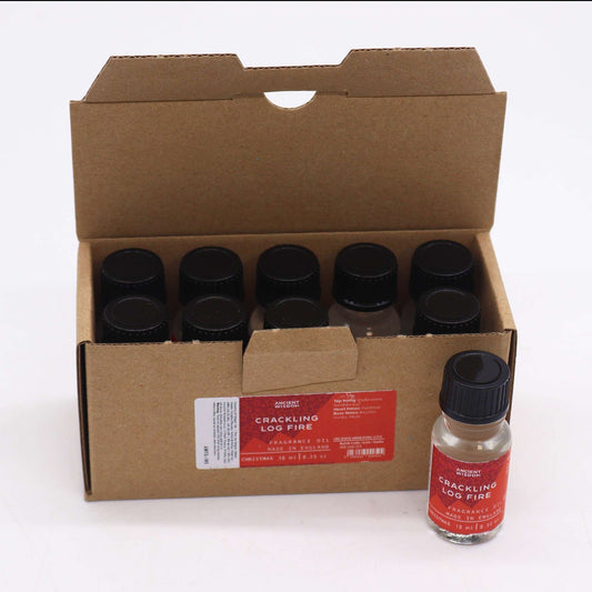 Crackling Log Fire Fragrance Oil 10ml - Luna Panther