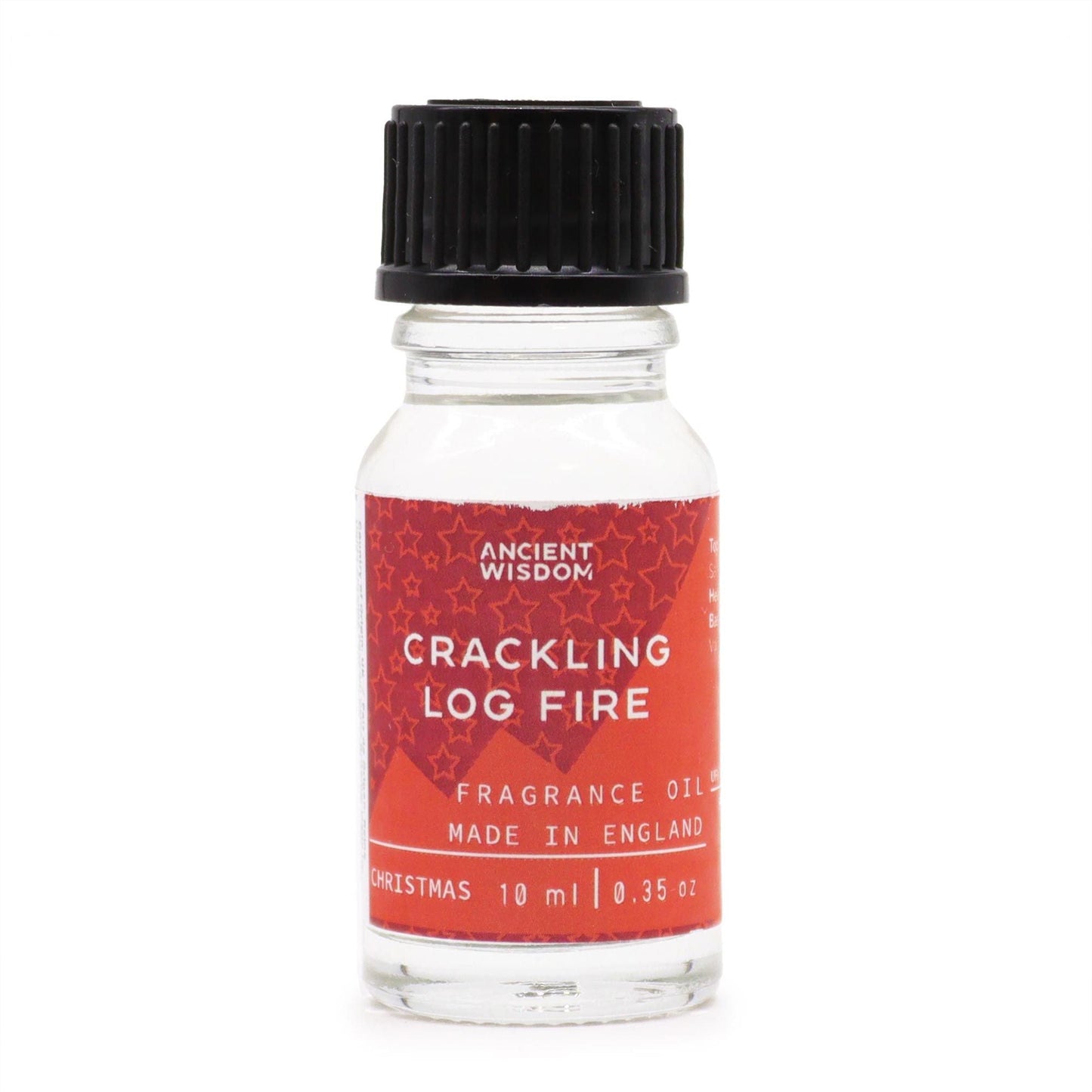 Crackling Log Fire Fragrance Oil 10ml - Luna Panther