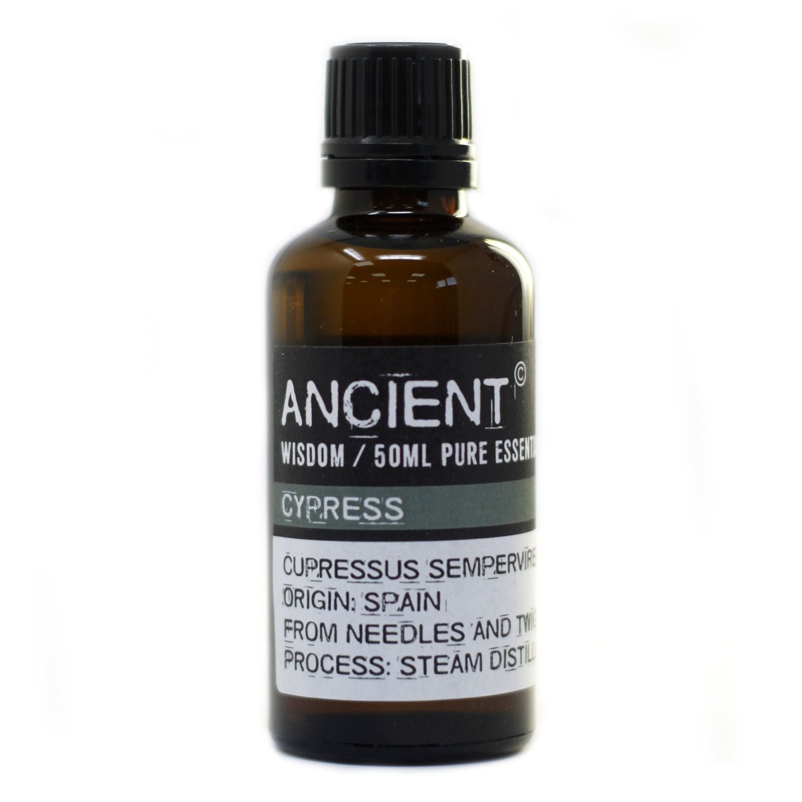 Polished Cypress 50ml featuring natural patterning and unique variations - Luna Panther
