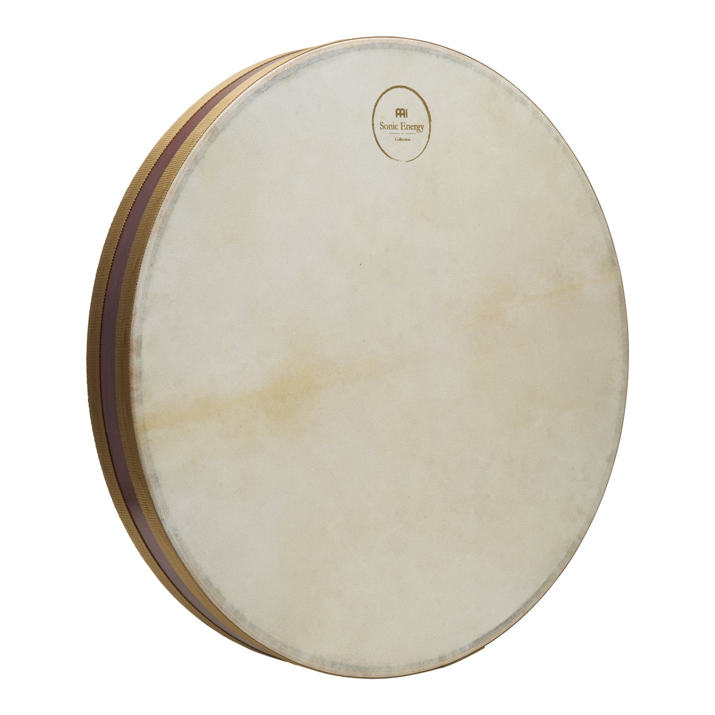 MEINL Sonic Energy 20" Flower of Life Wave Drum, goat heads detail view 2 at Luna Panther