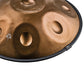 MEINL Sonic Energy Sensory Handpan, Stainless Steel, E La Sirena, 10 Notes, 432 Hz, Vintage cop detail view 4 at Luna Panther