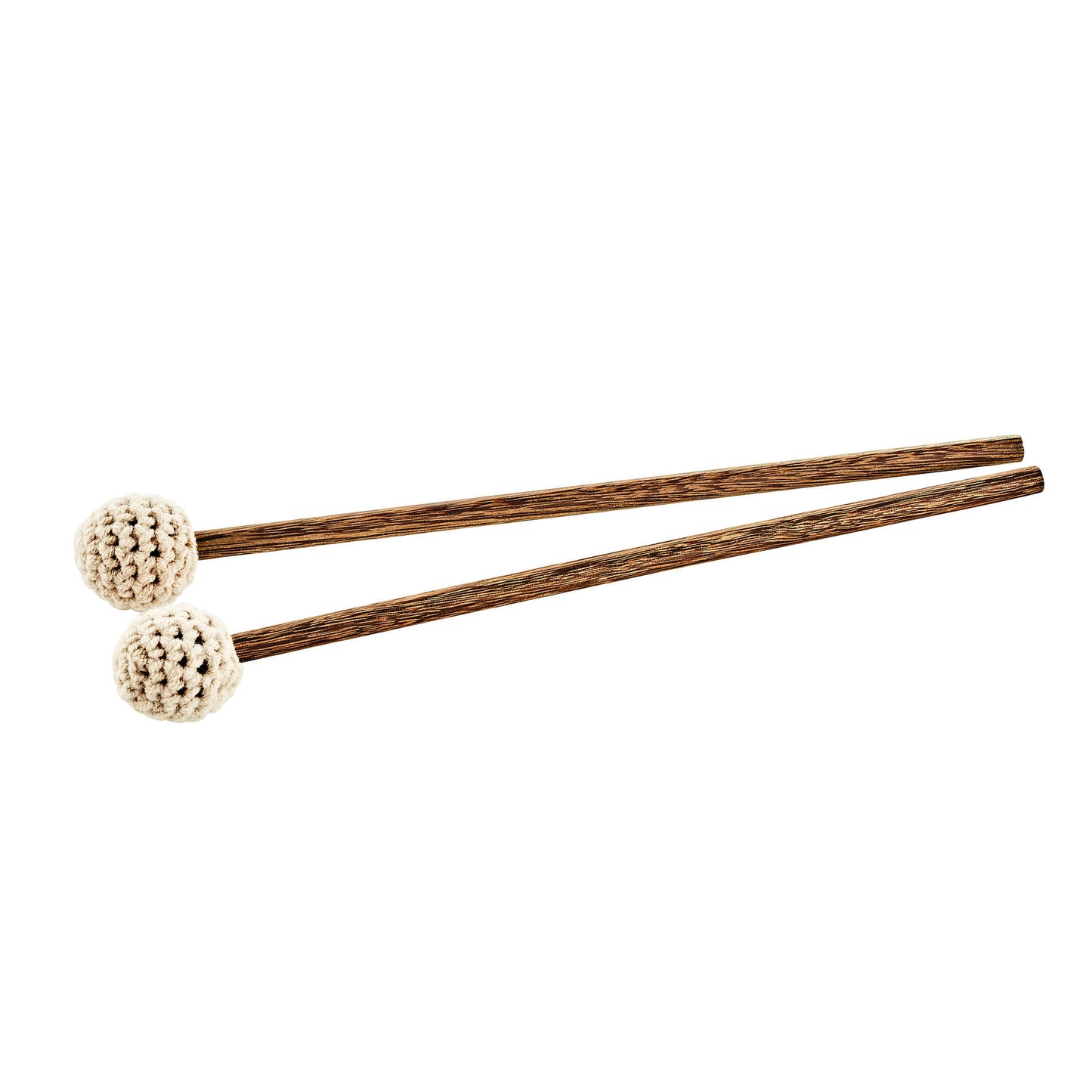 MEINL Sonic Energy Octave Steel Tongue Drums Mallets - Pair + Cover, Soft at Luna Panther