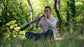 MEINL Sonic Energy Bamboo Didgeridoo - Dot-Painted/Black detail view 5 at Luna Panther