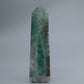 Flourite Tower 235g natural crystal tower side