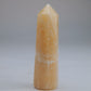 Yellow Banded Calcite Point 51g side