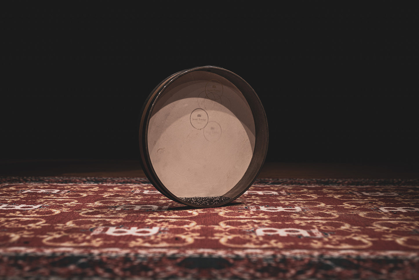 MEINL Sonic Energy Wave Drum 16" - Walnut Brown detail view 3 at Luna Panther