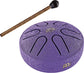 MEINL Sonic Energy Pocket Steel Tongue Drum 3" - A Major/6 Notes/440 Hz - Lotus Flower/Purple detail view 11 at Luna Panther