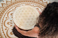 MEINL Sonic Energy 20" Flower of Life Wave Drum, goat heads detail view 3 at Luna Panther