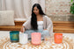 MEINL Sonic Energy Essence Crystal Singing Bowl 7.5" - G3/Throat Chakra/440 Hz - Lotus Pink detail view 7 at Luna Panther