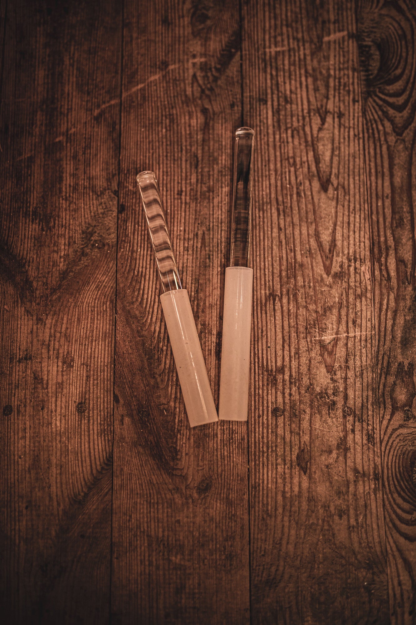 MEINL Sonic Energy Half-coated Crystal Silicone Rod - Medium detail view 3 at Luna Panther
