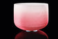 MEINL Sonic Energy Color-Frosted Crystal Singing Bowl 14" - C4/Root Chakra/440 Hz - Red detail view 5 at Luna Panther