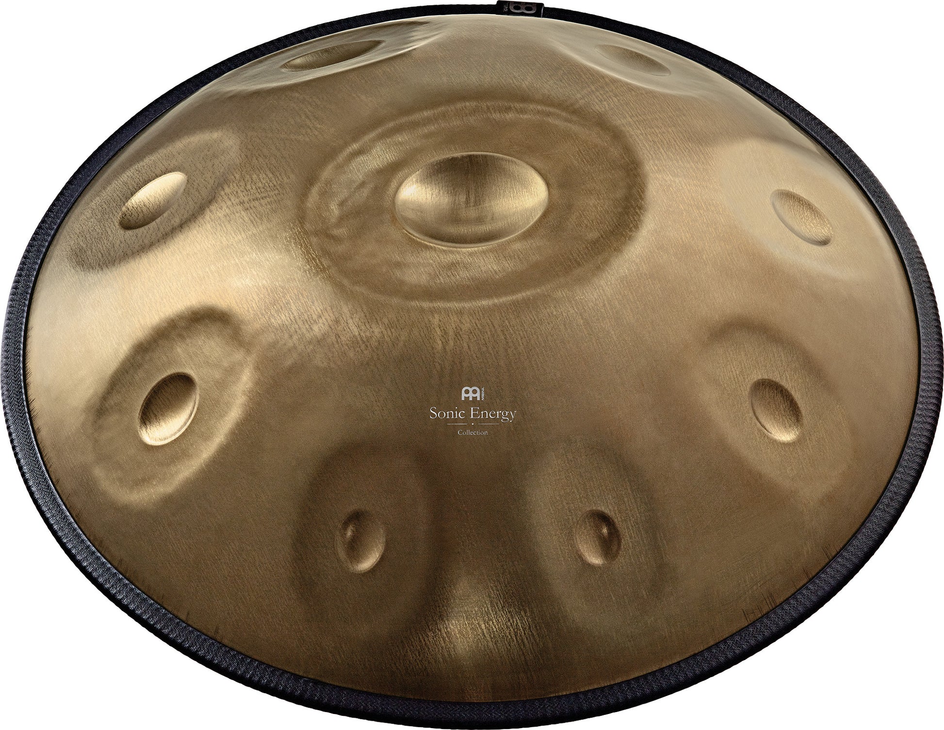 MEINL Sonic Energy Sensory Handpan Stainless Steel D Kurd 9 Notes 440 Hz - Vintage Gold detail view 13 at Luna Panther