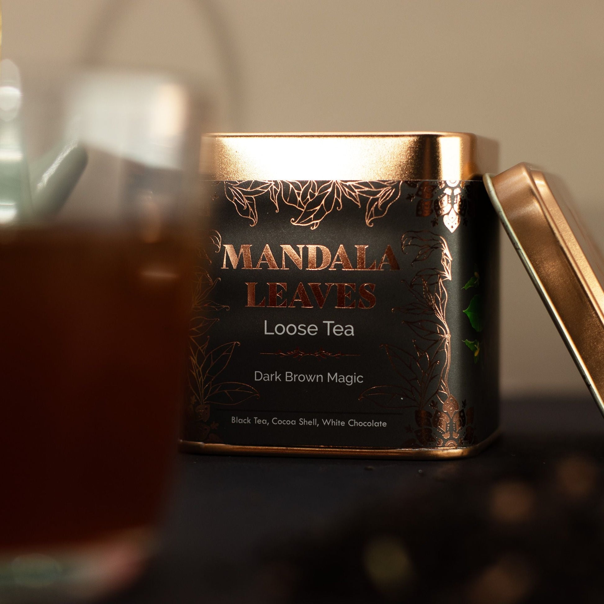 Dark Brown Magic Tea Blend - 50g - Luna Panther