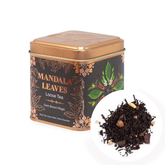 Dark Brown Magic Tea Blend - 50g - Luna Panther alternate view