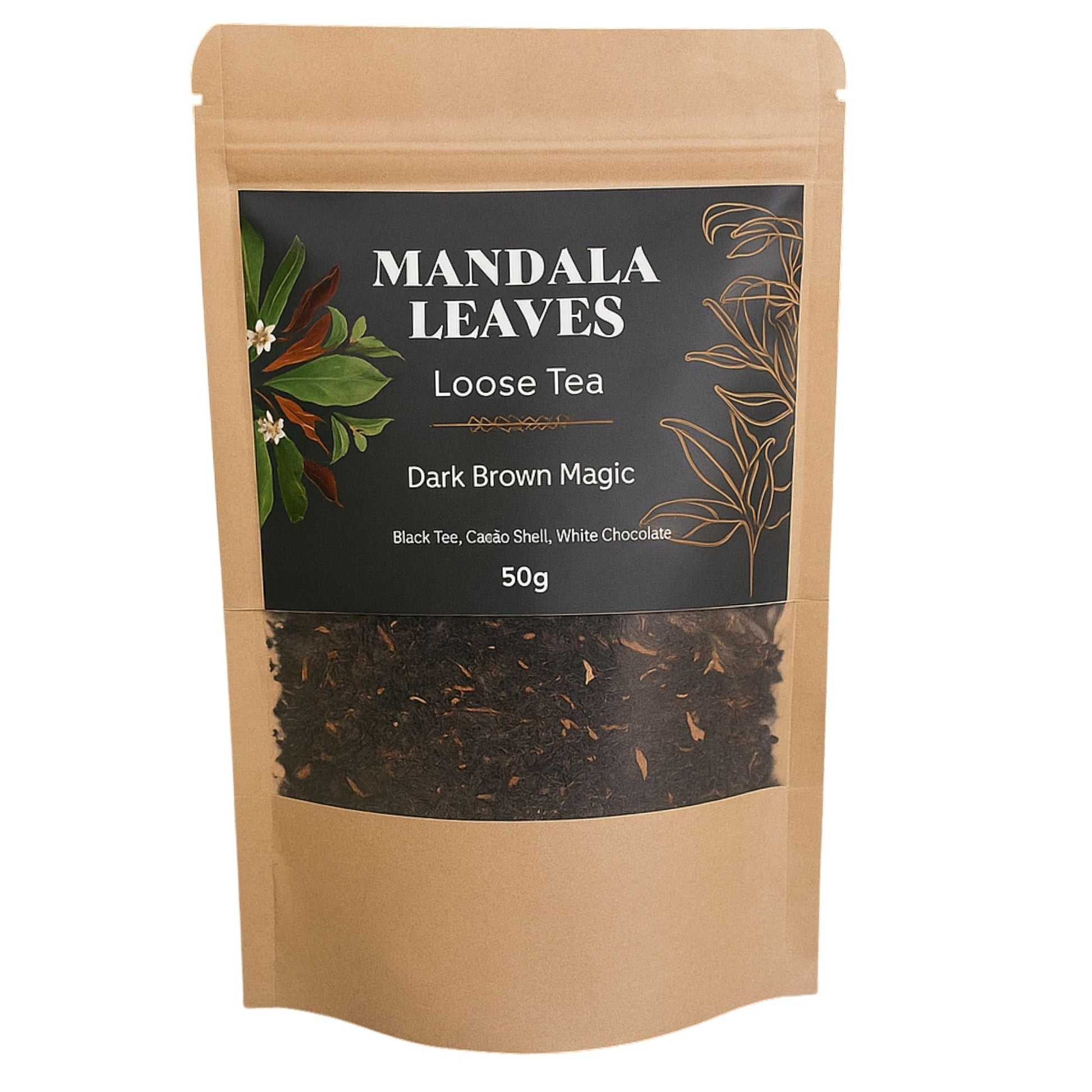 Dark Brown Magic Tea Blend - 50g - Luna Panther
