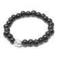 Darkwood Beads & Buddha Bangle - Luna Panther