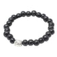 Darkwood Beads & Buddha Bangle - Luna Panther